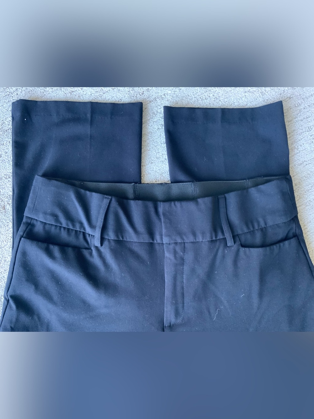 Classic Black Women's Dress Pants Nine West Bootcut Size 12